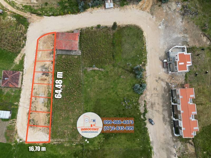 T384 Terreno plano listo para construcción de venta